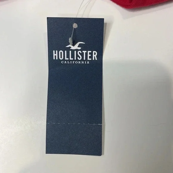 Hollister Red crop corset tank top Women juniors extra small XS ruched boning - Picture 9 of 13